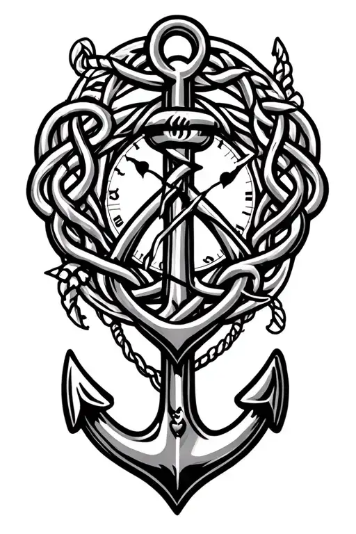 Celtic Knot Time Anchor Love Father