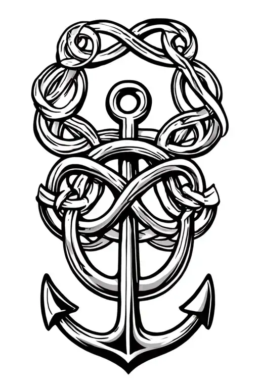 Celtic Knot Father Anchor