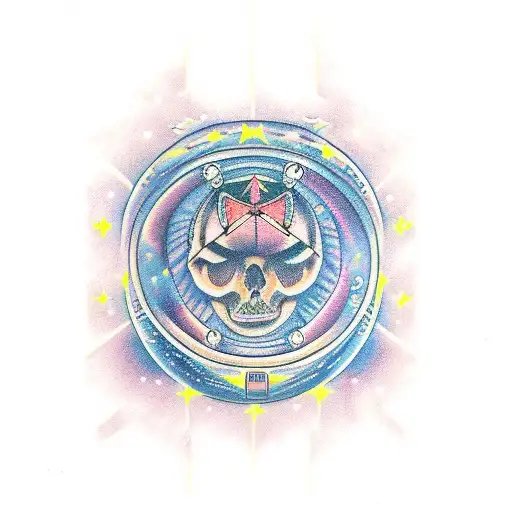 Moon With Orion Constellation