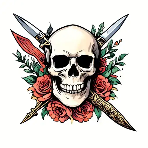 Dagger Skull