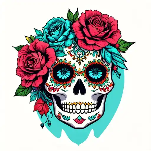 Female Sugar Skull
