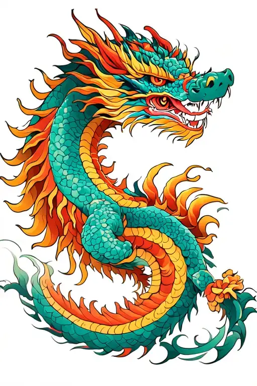 Japanese Traditional Dragon