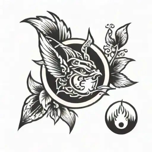 Small Ember With Black Circle