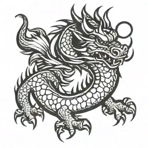 Dragon Tatoo