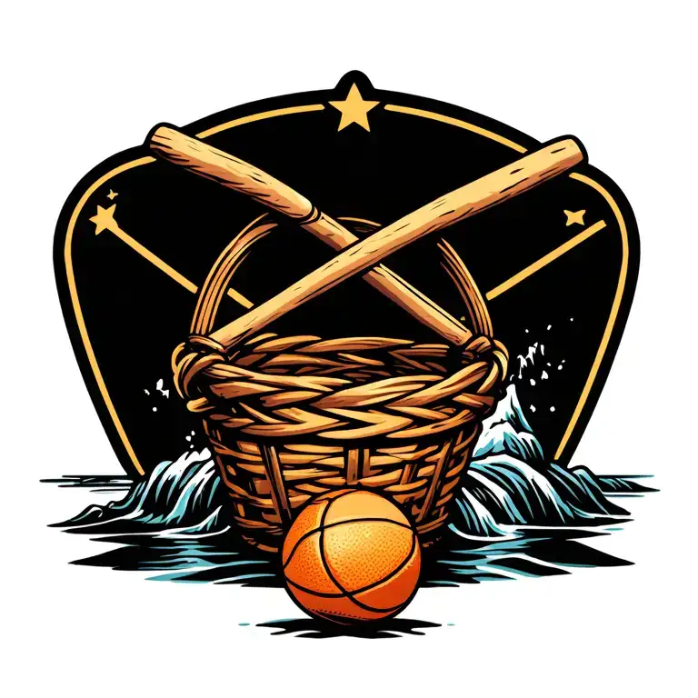 Bascket Ball At The River