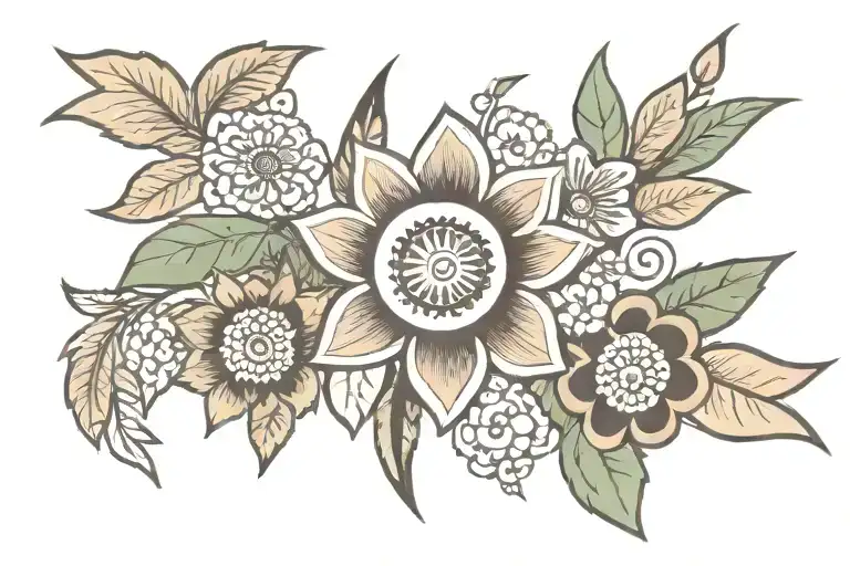Ojibwe Floral Patterns