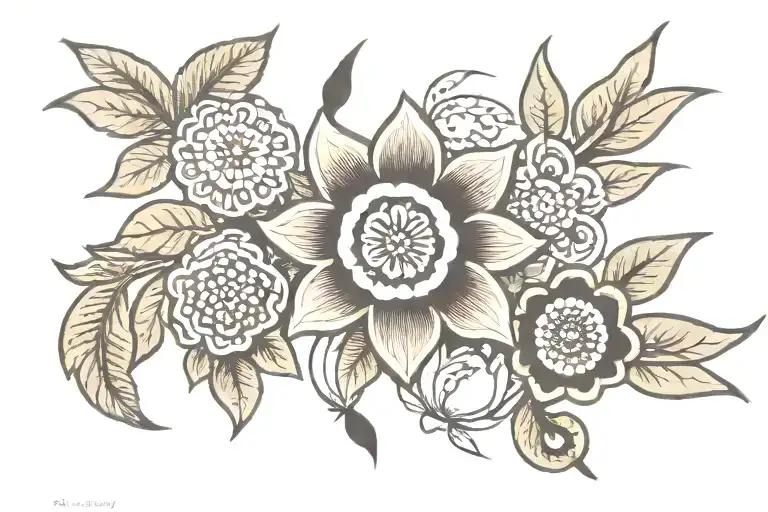 Ojibwe Floral Patterns
