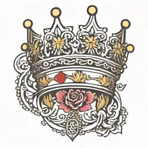 Tiara Crown Surrounded