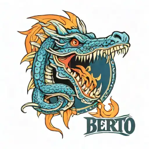 Name Berto Made By Fire Breathing Dragon