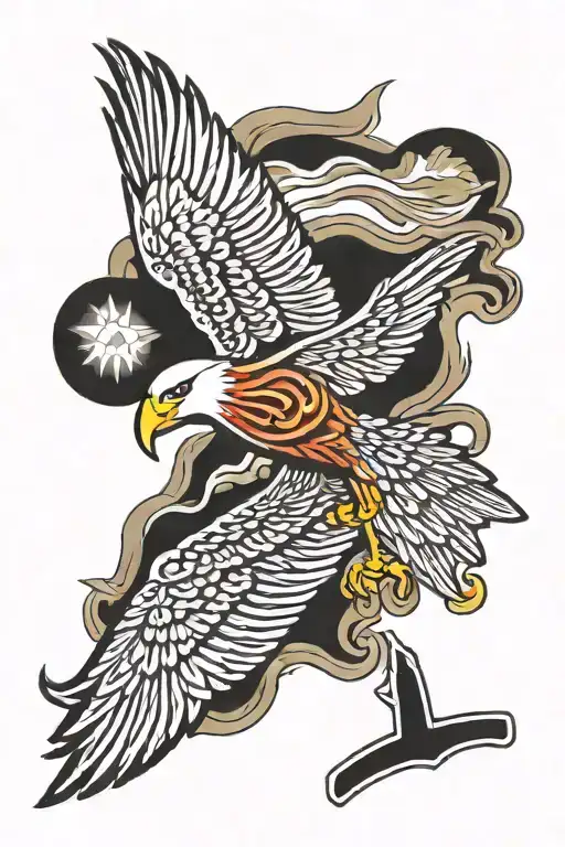 Fighter Jet Soaring Eagle