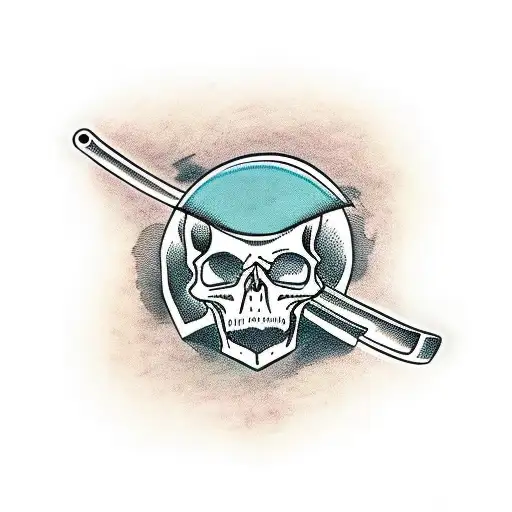 Skull With Wrench