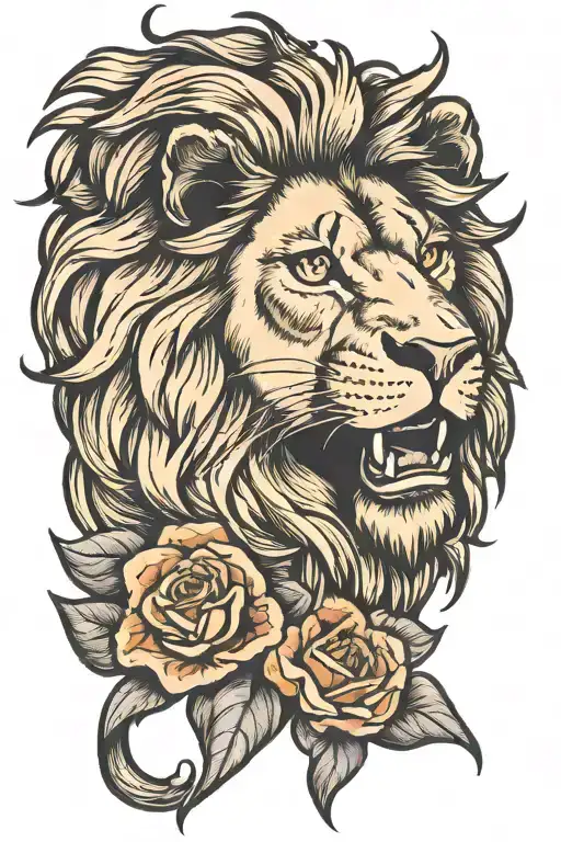 Lion On The Forearm