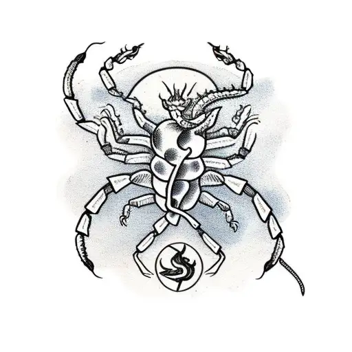 Scorpion With A Dragon
