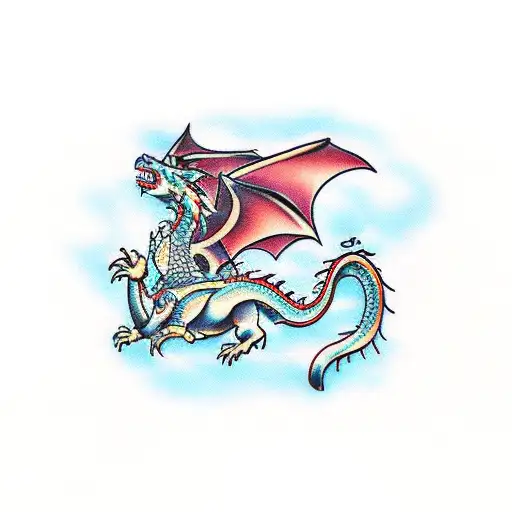 Me Riding On A Dragon