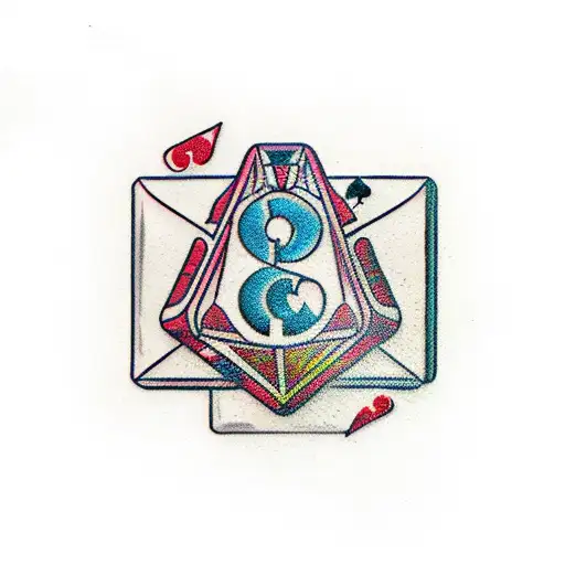 Dice Inside Casino Chip