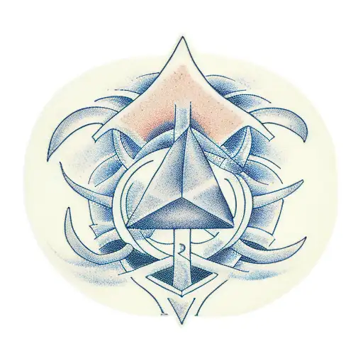 A Psychology Symbol Formed By Plant Roots