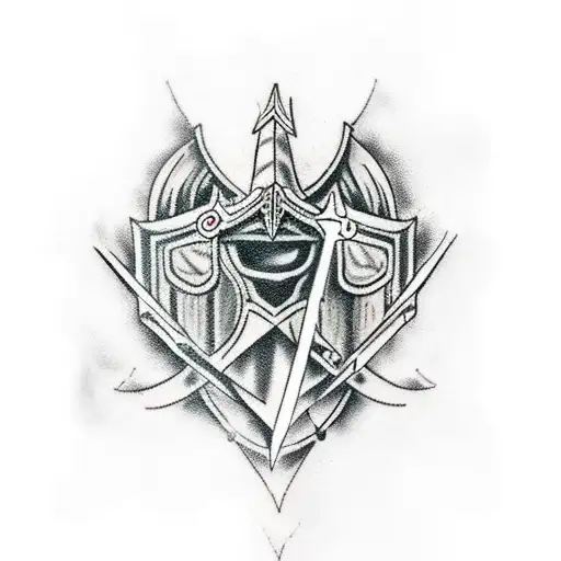 Dark Gothic Medieval Knight