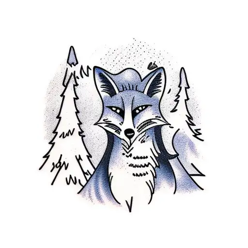 Fox In The Mountains