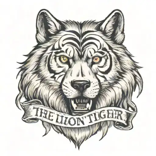 Wolf Face With Text The Lion And Tiger May Be Stronger But The Wolf Doesn't Perform In The Circus