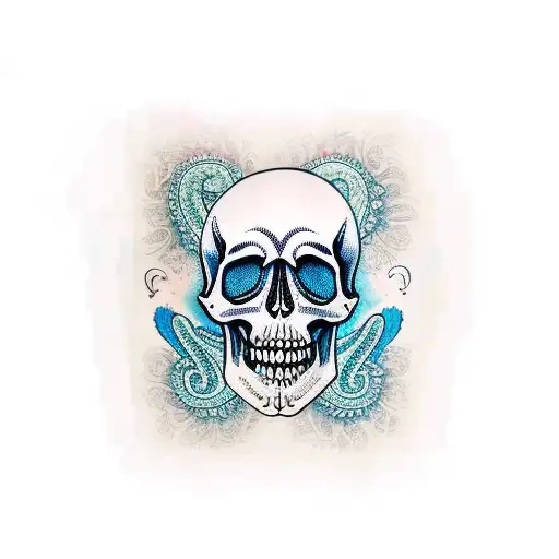 Paisley Skull