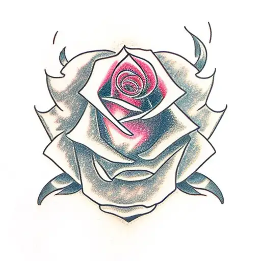 Rose With Corona