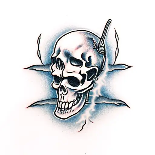 Grim Reaper With Reaping Hook