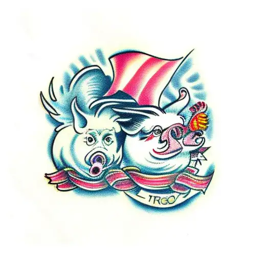 Pig And Rooster