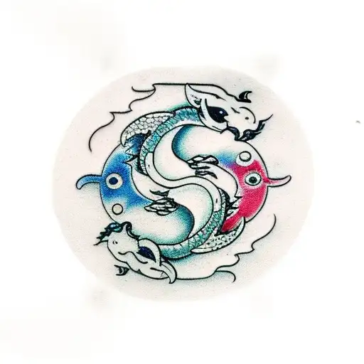 Dragon Yin Yang
