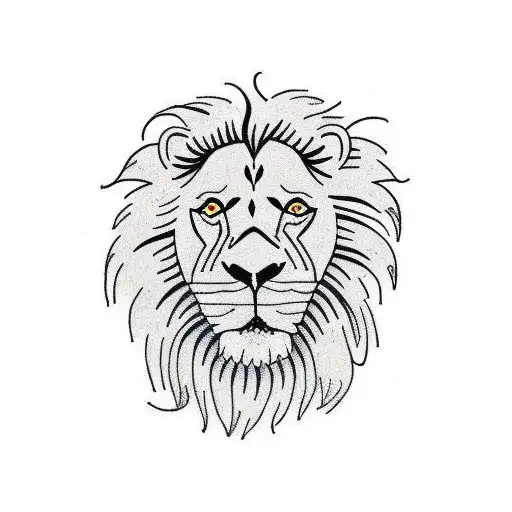 Lion With Children With Camel