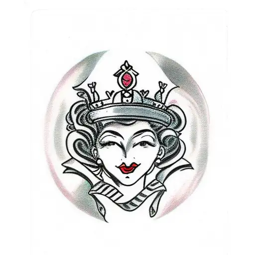 Queen Of Hearts Card As A Tarot Card