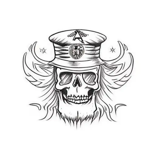 Cartoon Skeltion With Wizard Robe And Hat