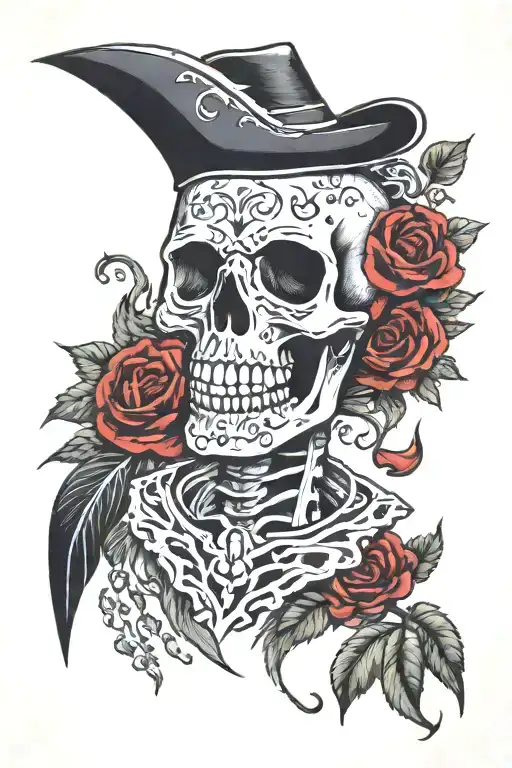 Holy Death Skull