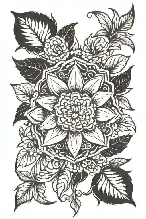 Mandala Plant Growing