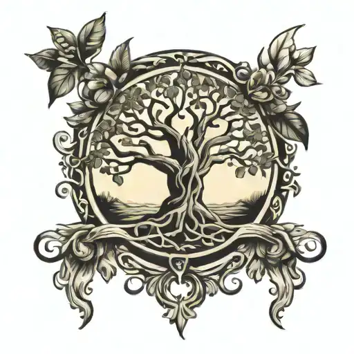 Tree Of Life Intertwined