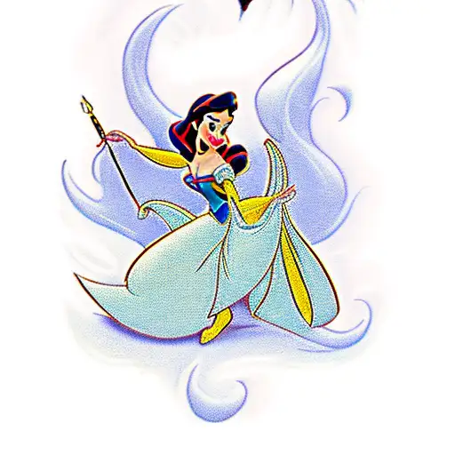 Disney Princess Jasmine Flogging Snow White Nude