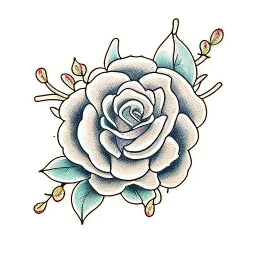 Floral Symbolizing Family