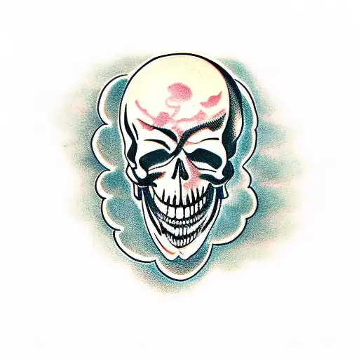 Momento Mori Laughing Skull