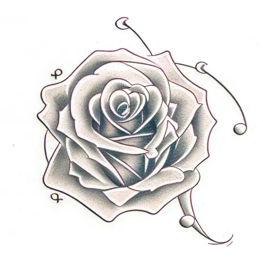 Rose And Treble Clef