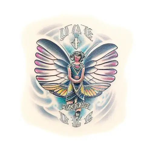 Butterfly Angel Wings