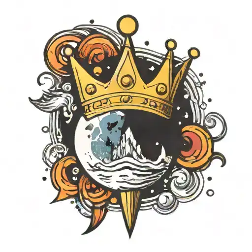 A Lopsided Crown On The Moon