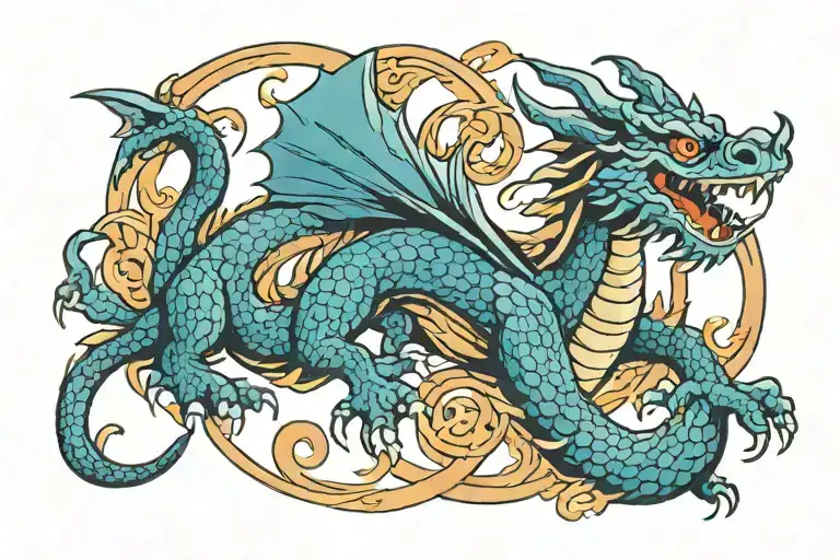 Dragon Style Ouroboro