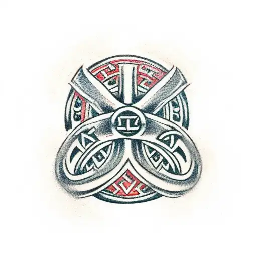 Norse Vegvisir Mjolnir Runes Viking