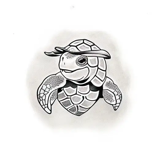 Turtle With A Gun