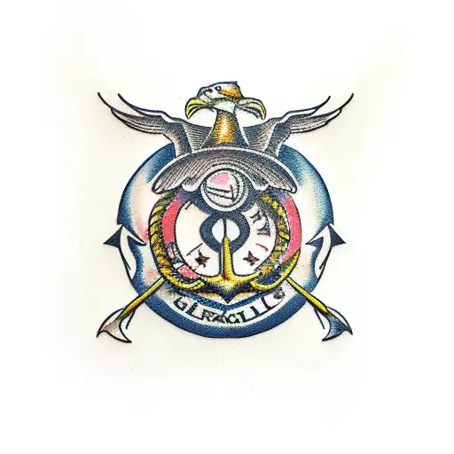 Eagle Globe And Anchor