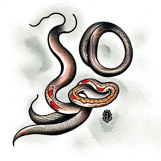 Snake Coiled