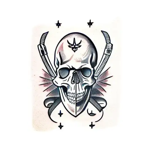 Skull And Guns