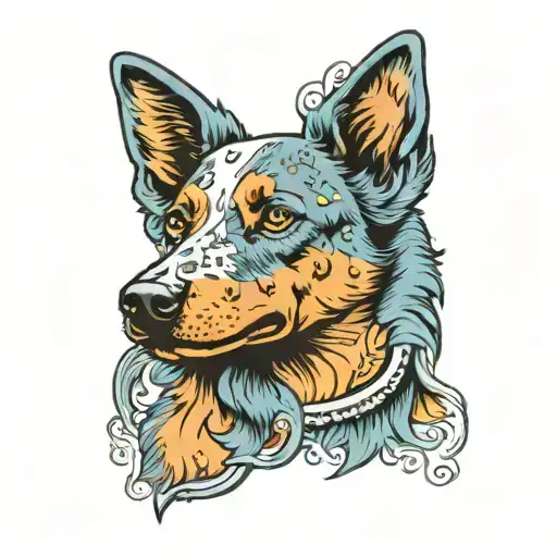 Blue Healer Dog