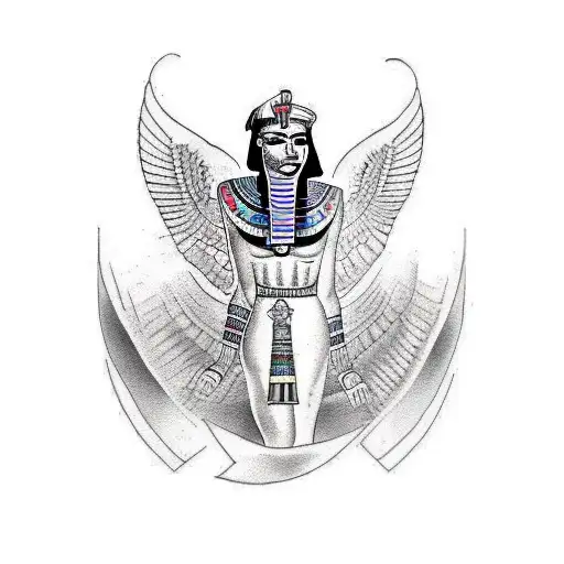 Egyptian Full Back Piece