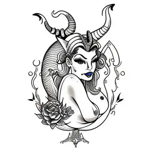 Sexy Capricorn Woman