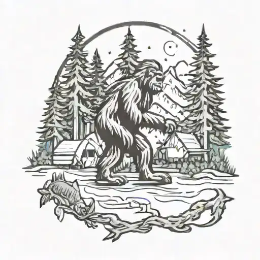 Bigfoot Camping